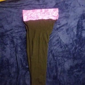 Euc large victorias secret pink legging